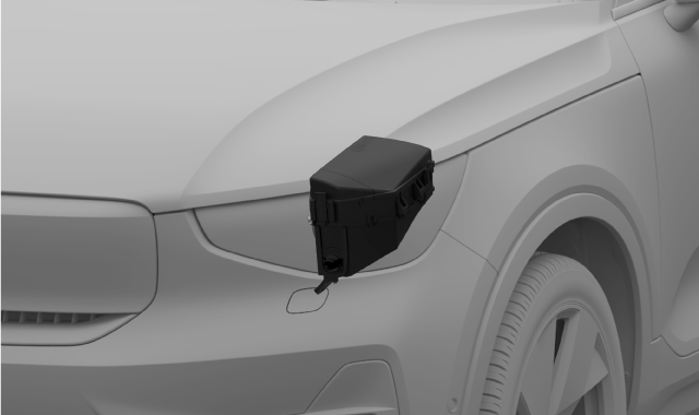 Fuse box location under the bonnet