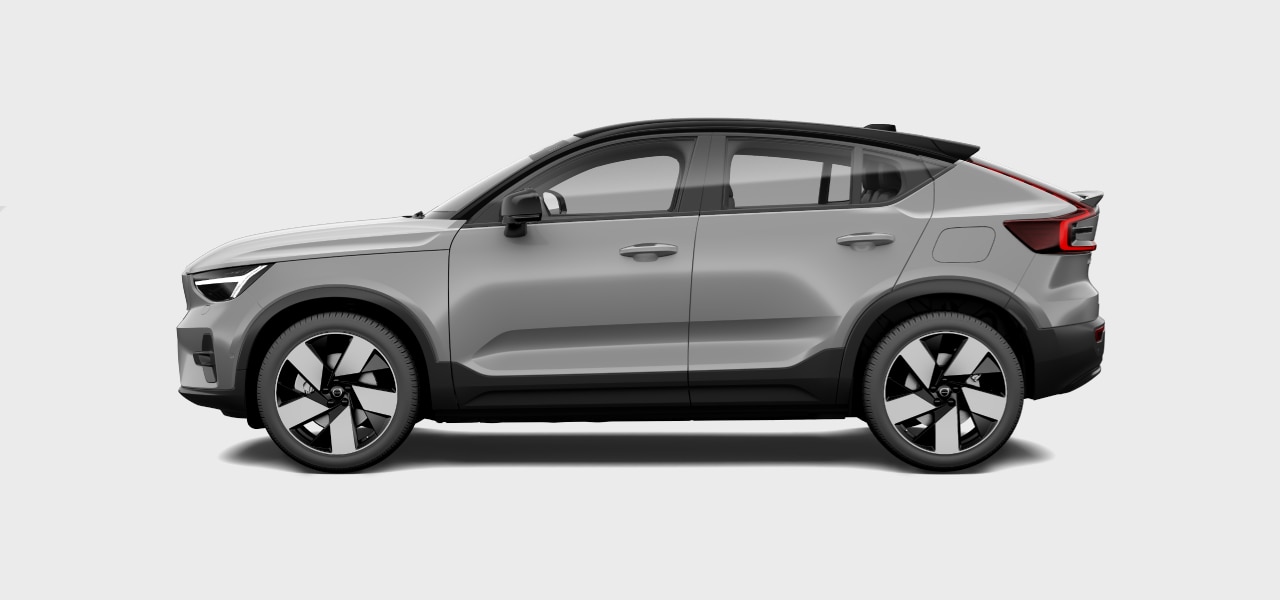 Side view of the car