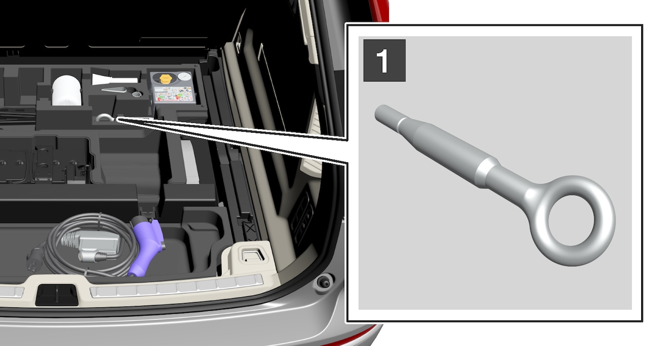 P5-1717-XC60-Towing eye, storage step 1