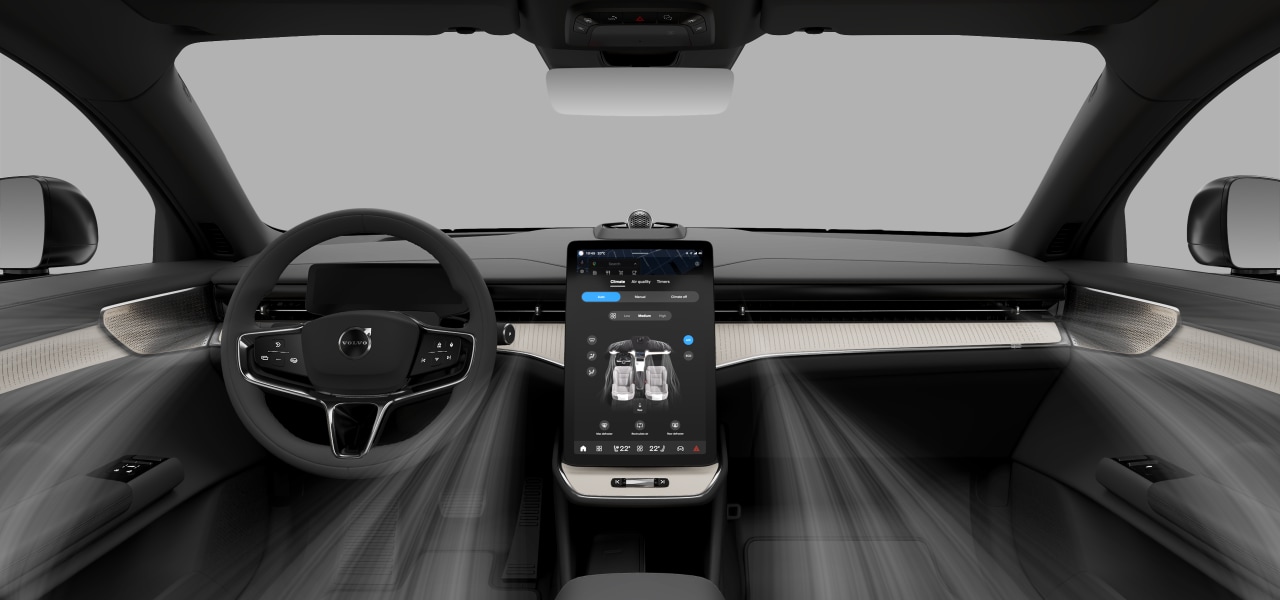 Driver's view of the interior