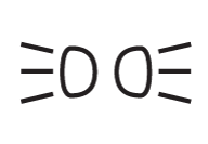 iCup-2222-Left-side steering wheel lever-Position light symbol