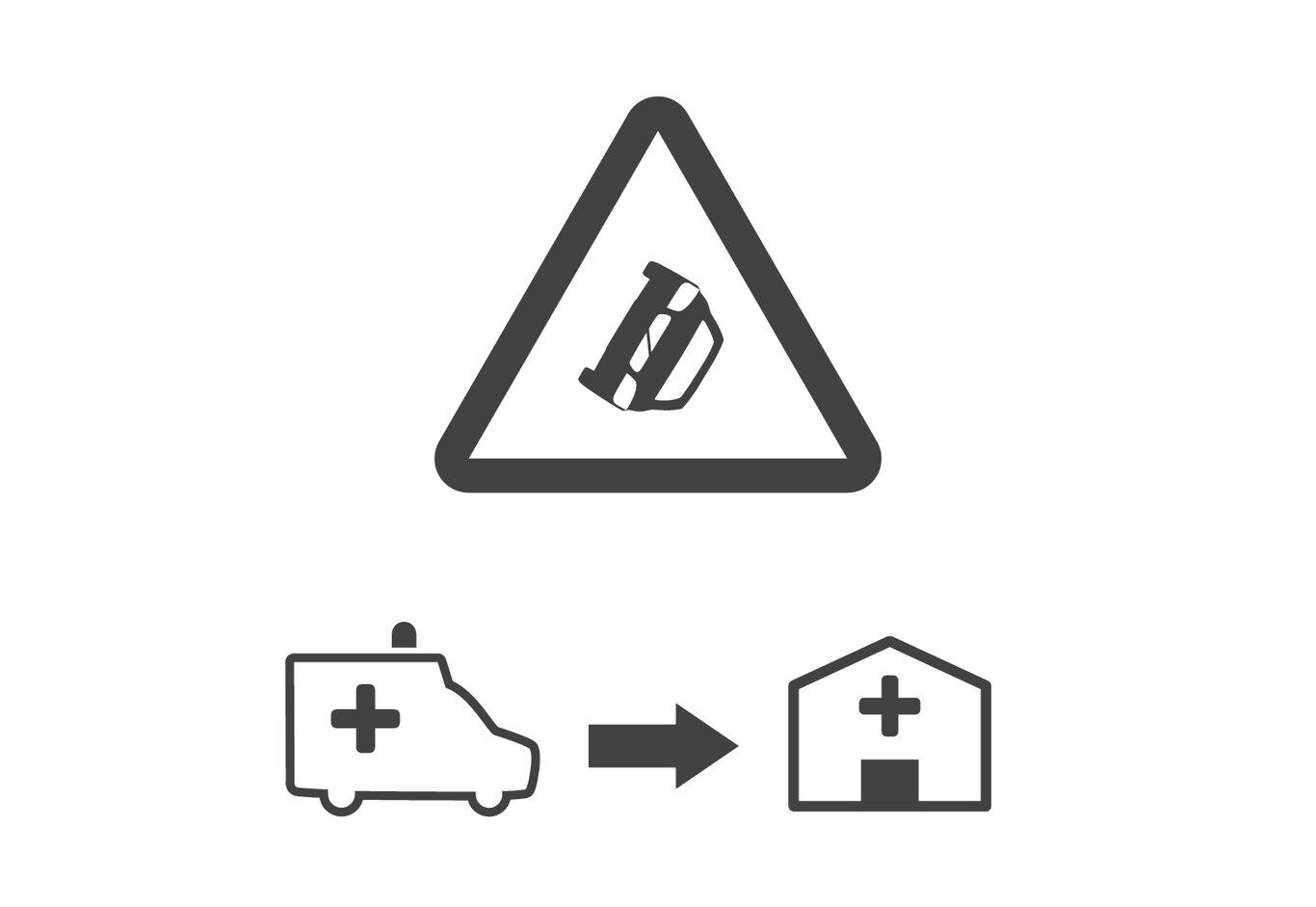 P5-1546-If an accident occours, call the ambulance - Japan