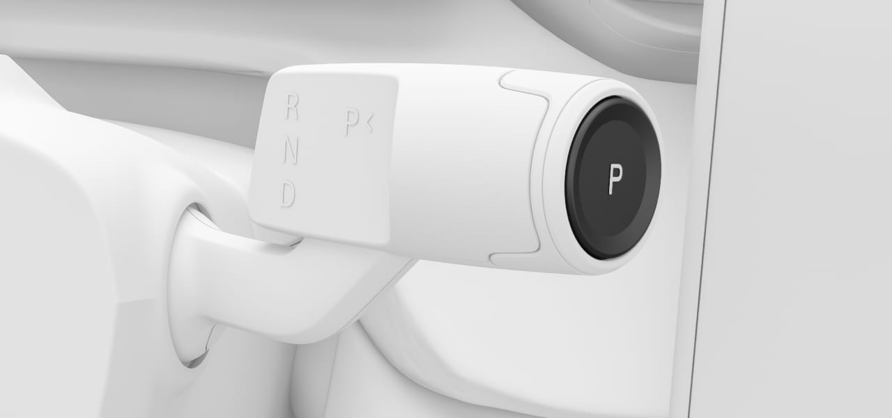 Parking brake button