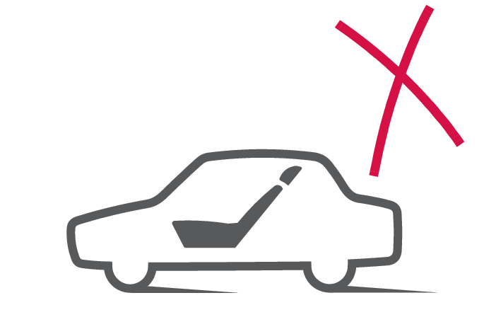 P3/P4-1546–Japan New–48 Håll baksätets ryggstöd uppfällda