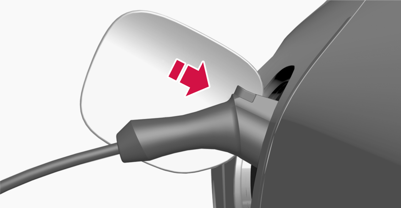 2146-PHEV-Start charging- charging inlet and gun