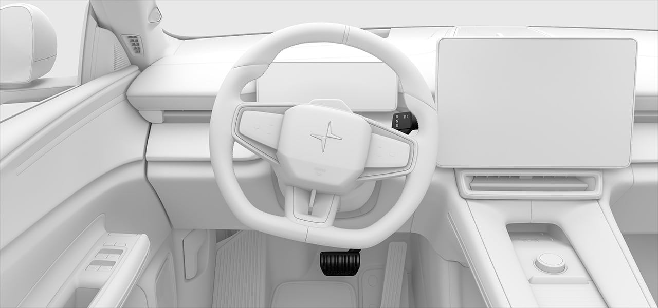 Location of card reader, foot brake and gear stalk