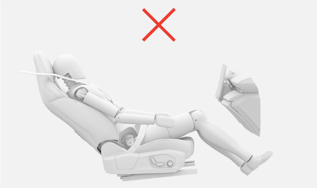 Incorrect sitting posture