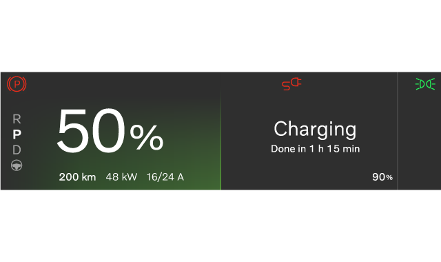 EX30 charging information