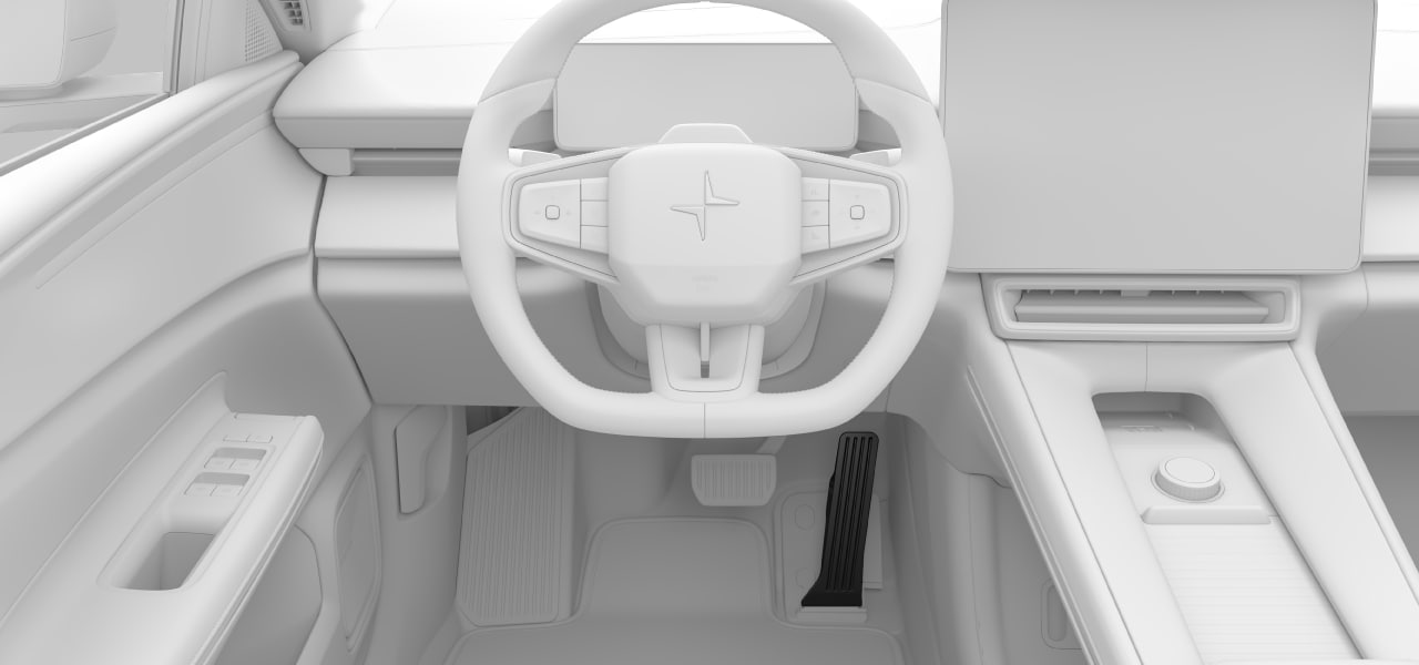 The accelerator pedal