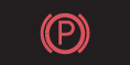 Symbol parkeringsbroms