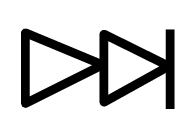 P5-1717-Fast forward symbol