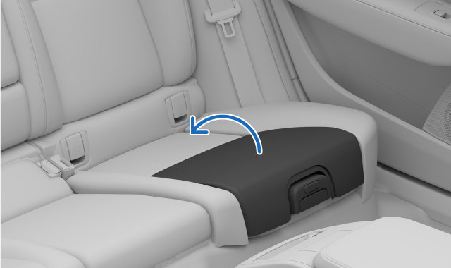 Movement path of the child seat