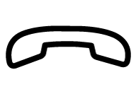 iCup-2037-Finish phone call symbol