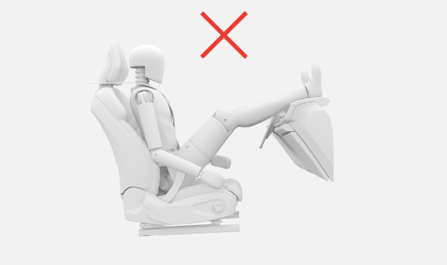 Incorrect sitting posture