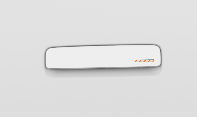 Driver's door lock touch point