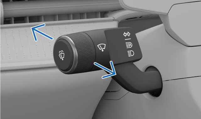 The horizontal stalk positions