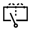 Rear wiper and washer symbol