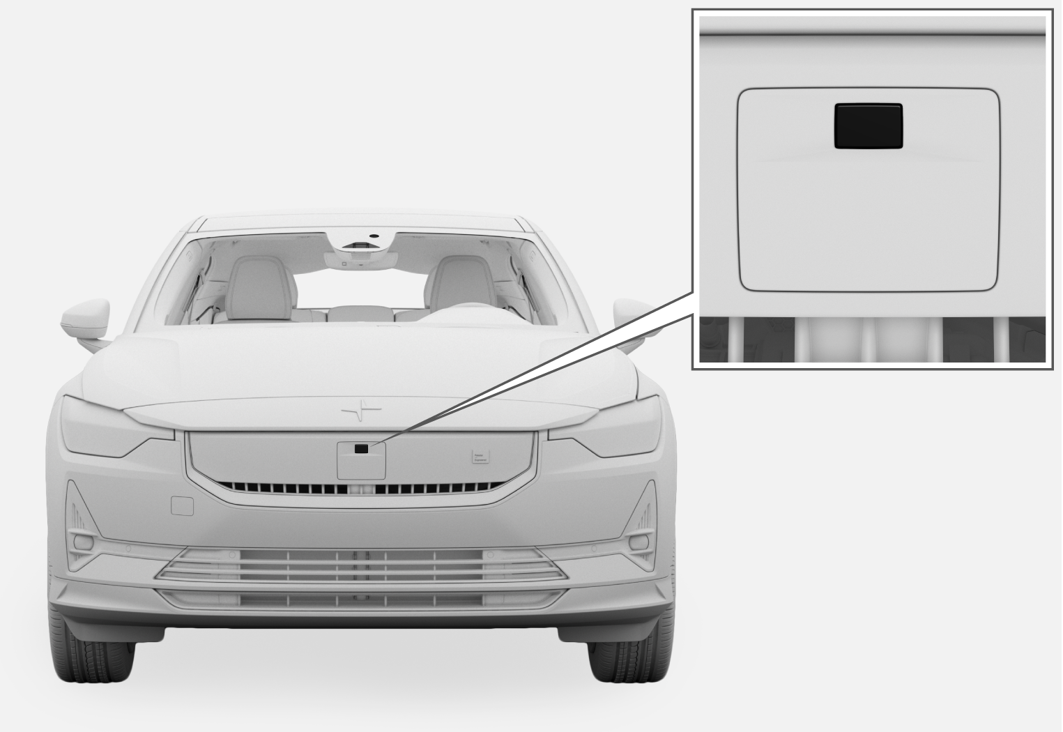 PS2-2317-Park Assist Camera placement front
