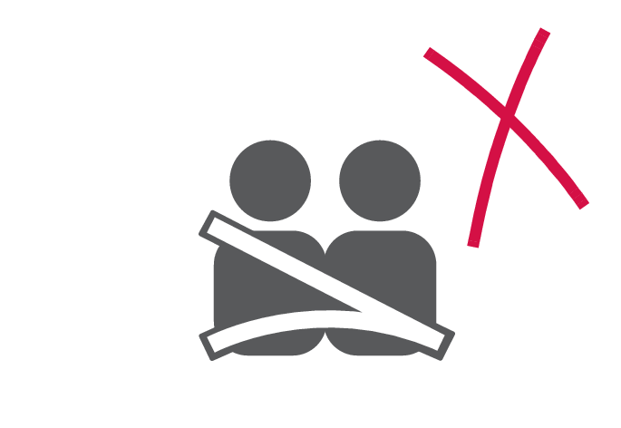 P3/P4-1546–Japan New–46 Två personer får inte dela bälte