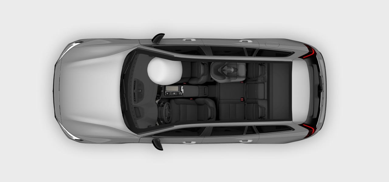 Automobilio vaizdas iš viršaus
