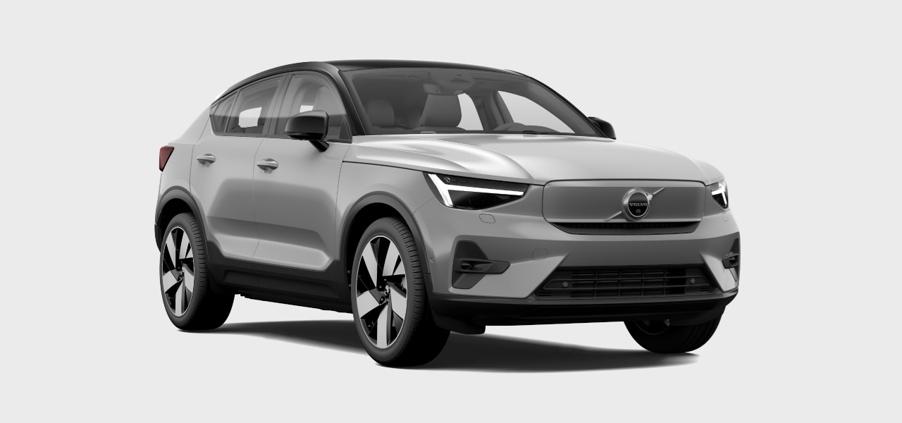 Front side view of a car