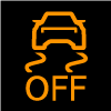 Electronic stability control off symbol