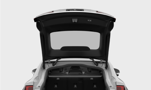 Location of the boot closing button