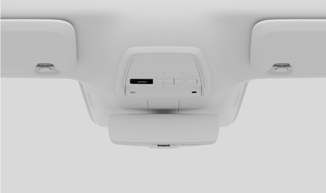 Pulsante CONNECT nella console superiore