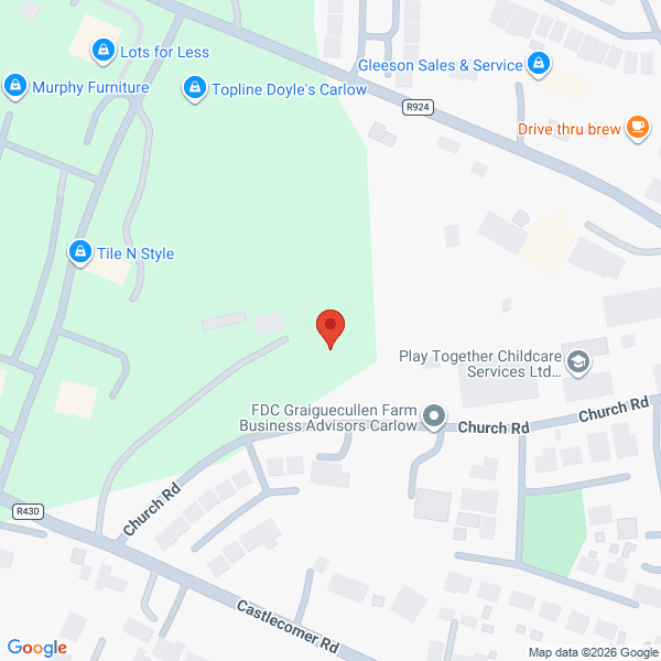 Map of Volvo Cars Carlow located in Dublin Road Carlow, R93 AV24