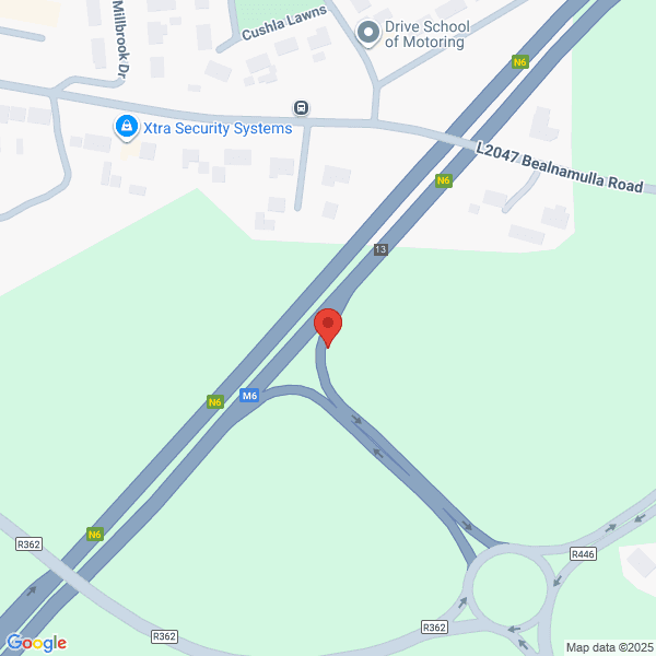 Map of Joe Duffy Volvo Cars Athlone located in Monksland Athlone, N37 H2T5