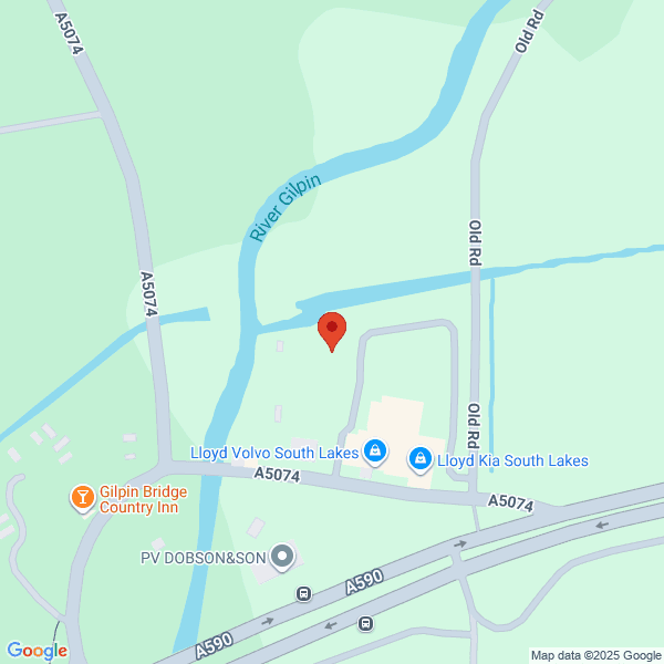 Map of Lloyd South Lakes located in Lloyd South
 Lakes Bridge End Garage KENDAL, LA8 8EL