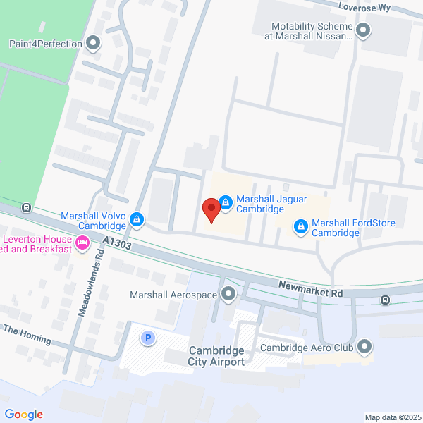 Map of Marshall Cambridge located in 699 Newmarket Road CAMBRIDGE, CB5 8SQ