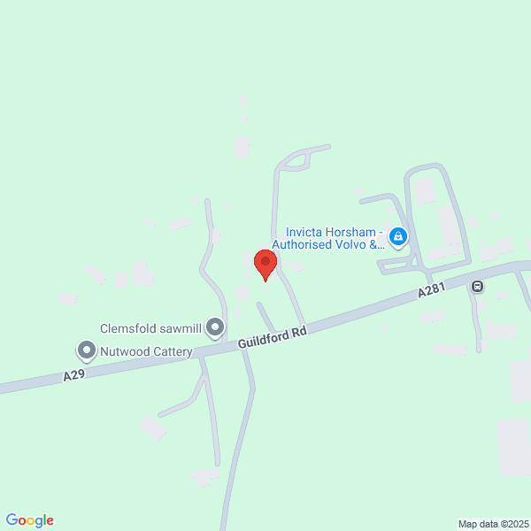 Map of Doves Horsham located in Guildford Road
 Clemsfold HORSHAM, RH12 3PW