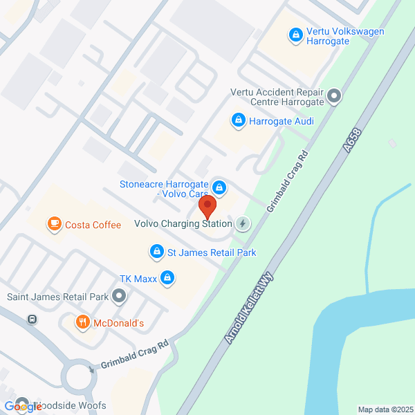 Map of Stoneacre Harrogate located in Grimbald Crag Road
 St James Retail Park HARROGATE, HG5 8PY