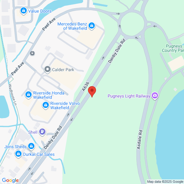 Map of Riverside Wakefield located in Calder Park
 Peel Avenue Wakefield, WF2 7UA